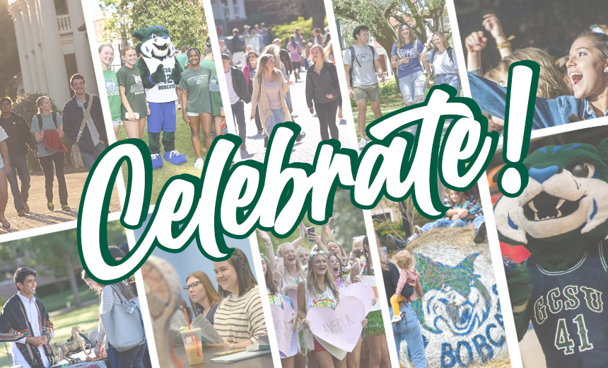 Celebrate campus photo collage